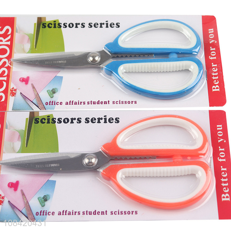 China wholesale stainless steel office scissors for household