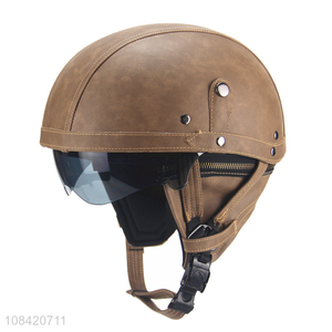 New design vintage half helmet electric scooter motorcycle helmet