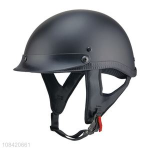Wholesale retro open face motorcycle helmet dot approved for adults
