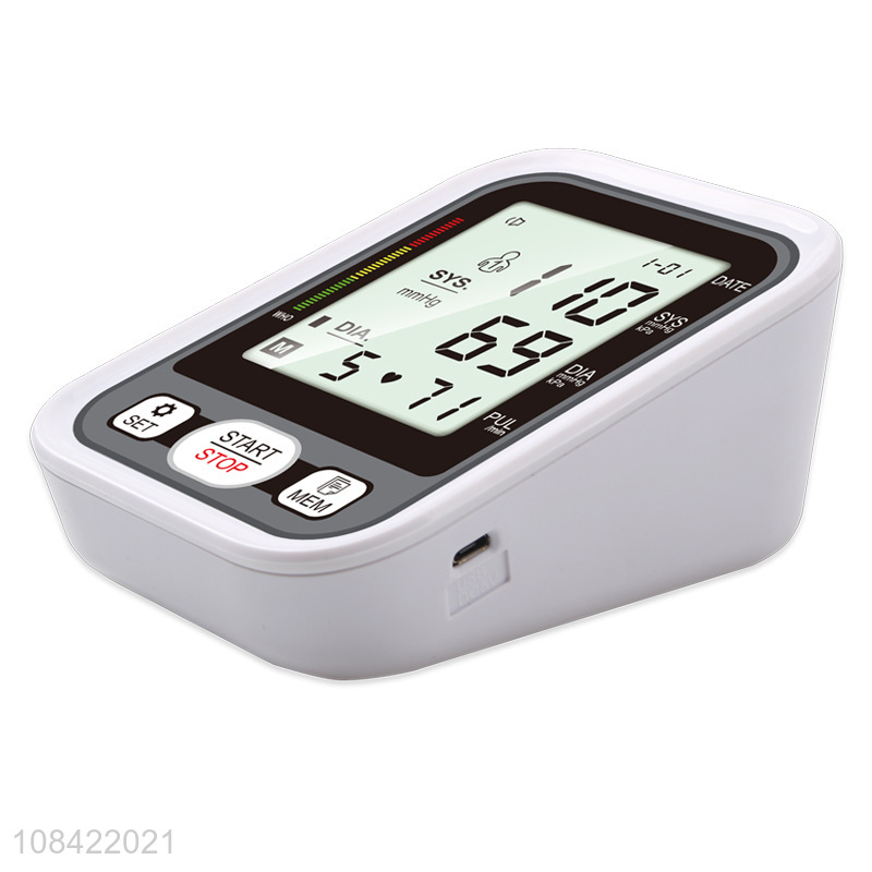 High quality voice broadcast automatic arm blood pressure monitor blood pressure machine