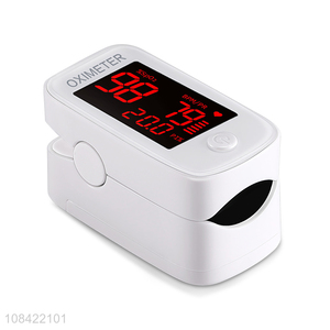 Hot selling fingertip pulse oximeter blood oxygen saturation monitor with lanyard