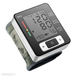 Online wholesale household voice broadcast automatic wrist blood pressure monitor
