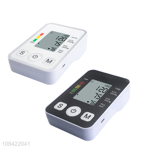Factory supply household automatic arm blood pressure monitor sphymomanometer with voice