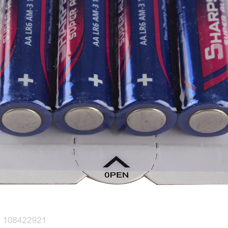 Factory price LR6 1.5V AA zinc manganese battery dry batteries