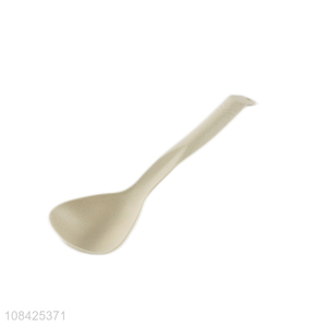 Wholesale eco-friendly wheat straw cooking spoon serving spoon