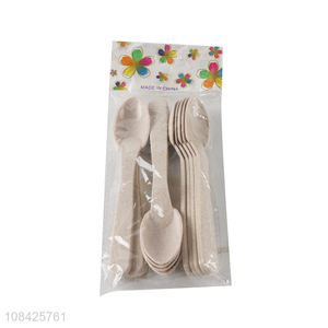 Factory price household tableware spoon set for sale