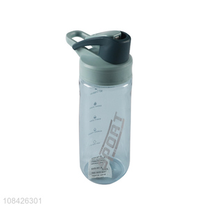 Wholesale 600ml plastic sports water bottle with handle & tea filter