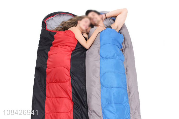 Good selling adult outdoor camping envelope sleeping bag