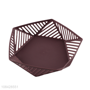 Online wholesale living room plastic fruit basket household basket