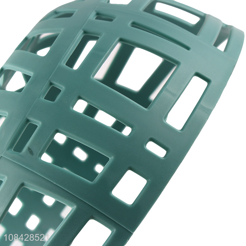 Factory price hollowed-out plastic fruit basket plastic snacks tray