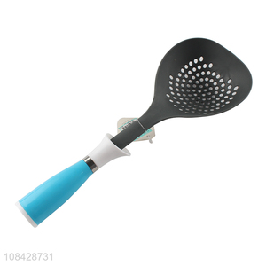 New arrival anti-scald plastic slotted spoon kitchen cooking filter