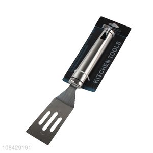 Best quality stainless steel cooking slotted spatula for sale