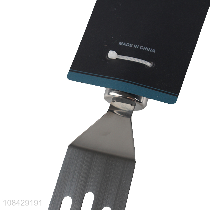 Best quality stainless steel cooking slotted spatula for sale