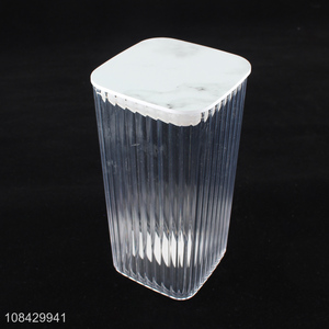 Popular product bpa free plastic food storage jar airtight candy jar