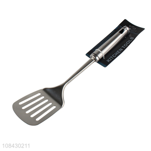 Factory price long handle slotted spatula kitchen spatula