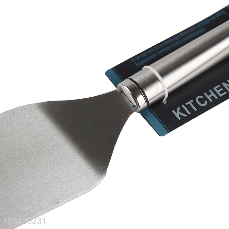 Hot selling stainless steel cooking spatula for kitchen