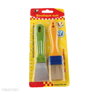 Wholesale multipurpose scraper barbecue brush kitchen tools