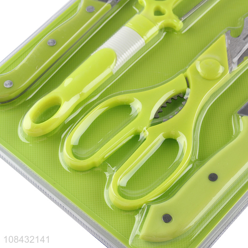 Yiwu market kitchen knife cutting board kitchen supplies