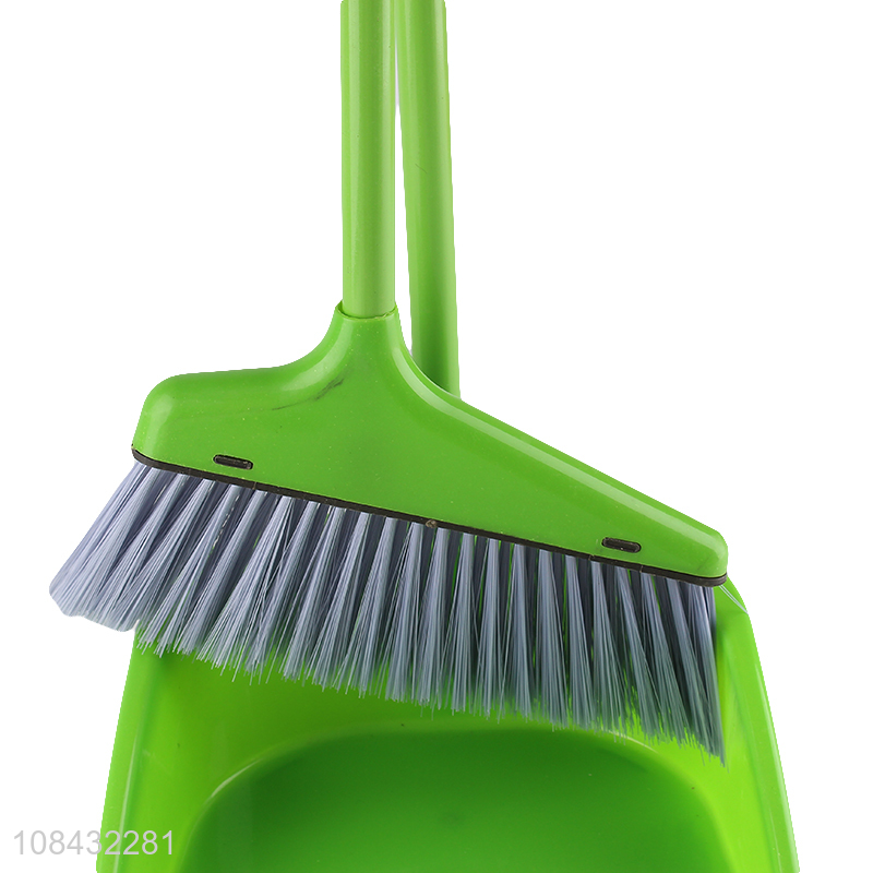 High quality plastic brooms dustpans set for home