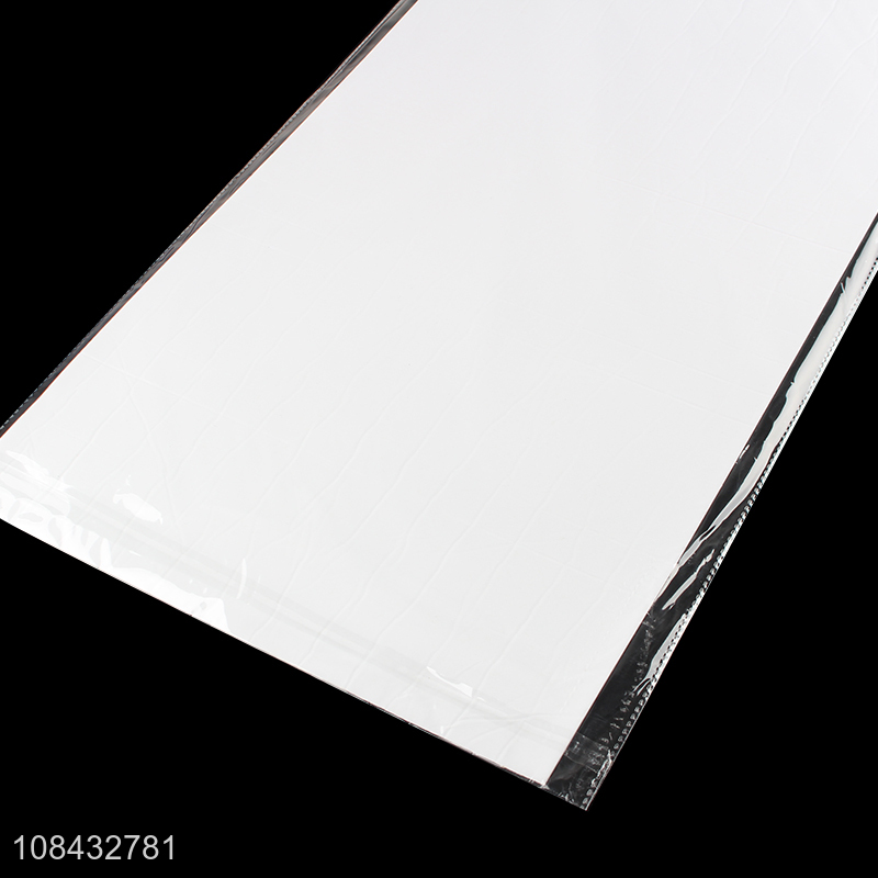 Good quality blank waterproof oilproof mildewproof wall sticker pvc wall tiles