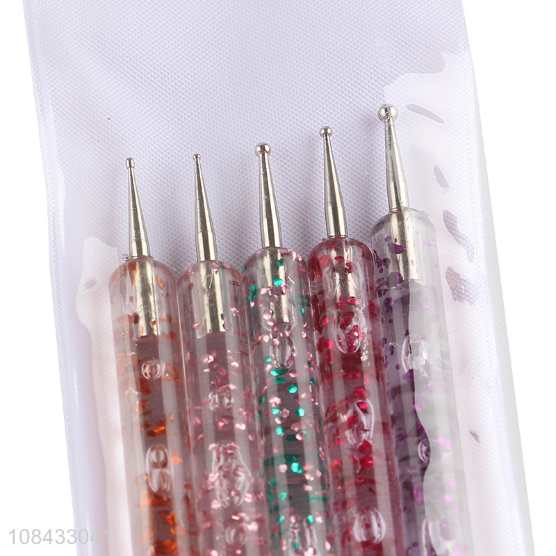 Yiwu wholesale nail art tools dotting pen for decoration