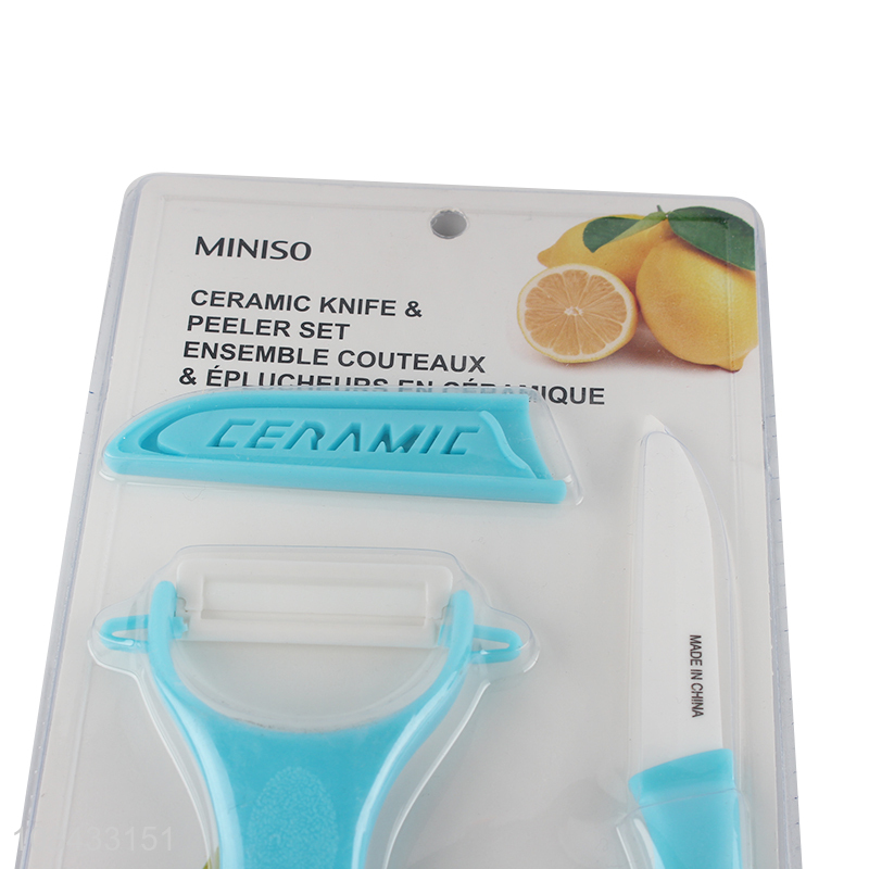 Yiwu direct sale mini ceramic fruit knife peeler