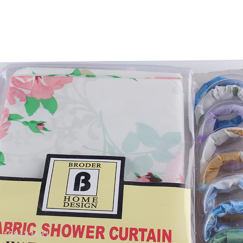 New products simple printing shower curtains for home