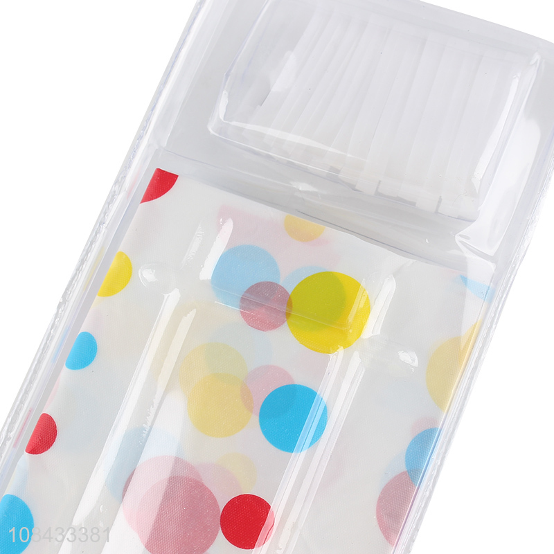 Wholesale price plastic bath curtains shower curtains