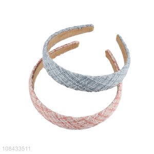China factory multicolor hair accessories hair hoop for girls