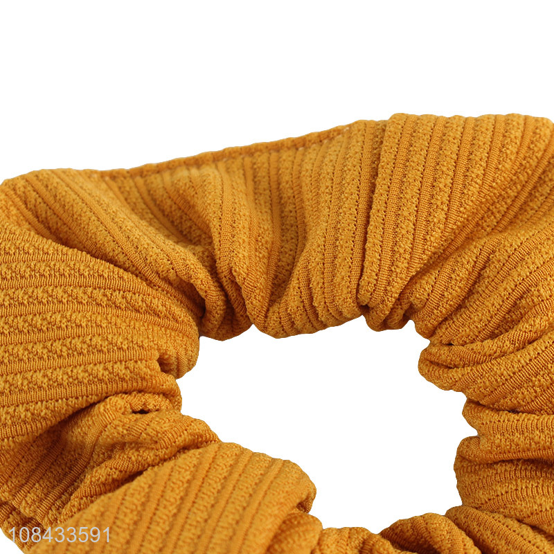 Good quality multicolor polyester hair ring hair decoration
