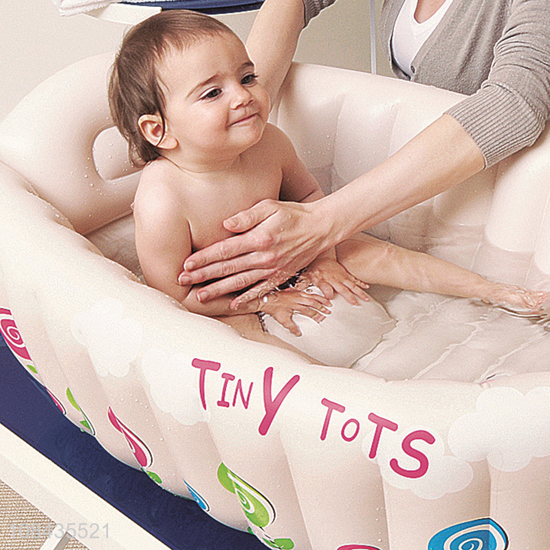 High quality portable home inflatable bathtub for children