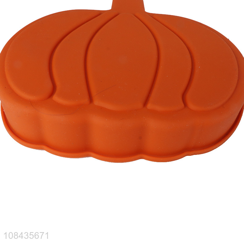 Factory wholesale silicone pumpkin cake molds DIY baking mold for kitchen