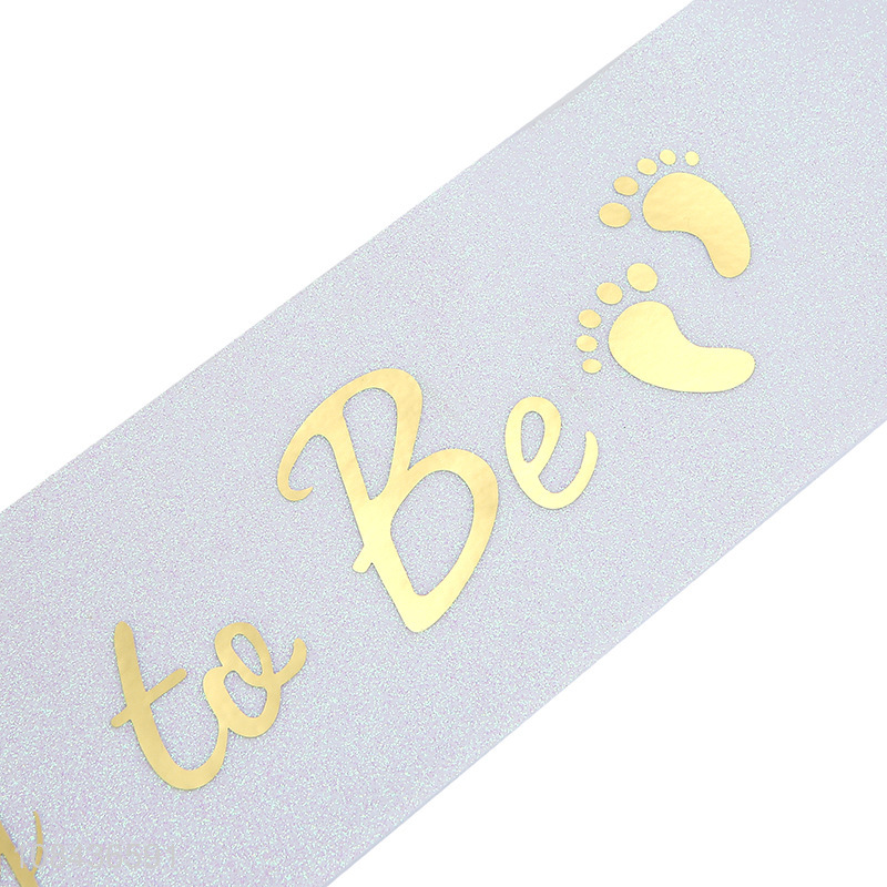 New Design Dad to Be Sash Mom to Be Sash Baby Shower Sash