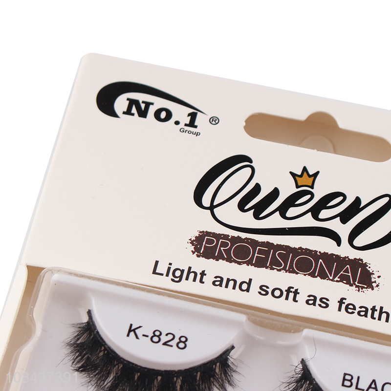 Manufacturers Price Ladies Mink Natural False Eyelashes