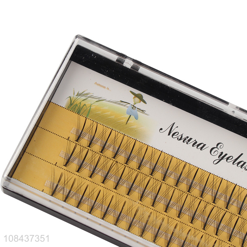 Yiwu wholesale waterproof false eyelashes ladies cosmetics