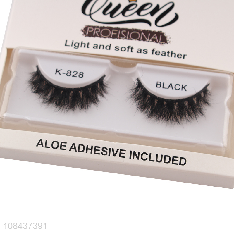 Manufacturers Price Ladies Mink Natural False Eyelashes