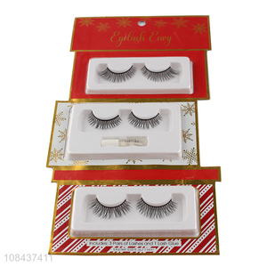 Online wholesale chemical fiber eyelashes women makeup tools