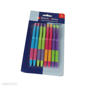 Latest products 8pieces stationery ballpoint set for sale