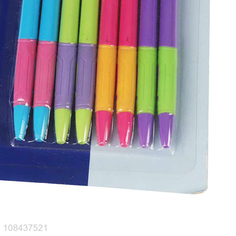 Latest products 8pieces stationery ballpoint set for sale