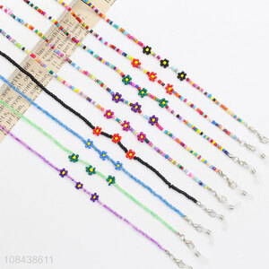 Factory direct sale cute bead chain glasses chain