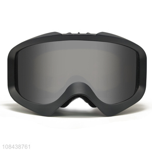 Wholesale TPU frame uv protection anti-fog ski goggles snow goggles for men women