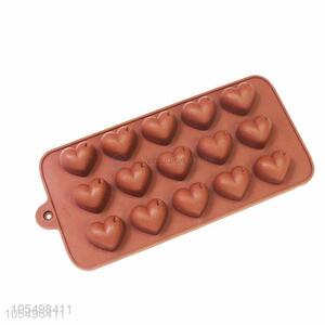 Competitive Price Love Heart Shaped Silicone Chocolate Molds