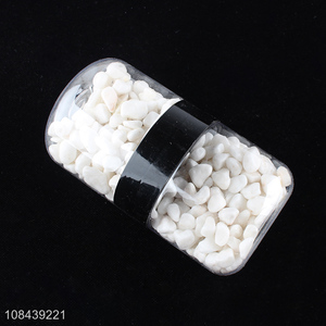 Low price wholesale natural cobblestone white stone decorations