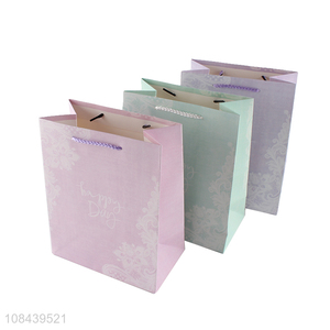 Top selling multicolor gifts packaging bag paper bag wholesale