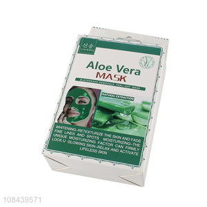 Manufacturers Wholesale Aloe Vera Tearing Mask for Cosmetic