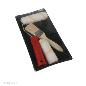 Yiwu market paint roller brushes home tool brushes set