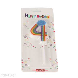 New product cute number candle birthday cake candle numeral candle