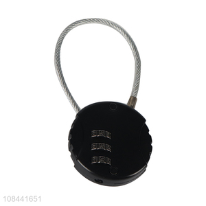 Yiwu market round digital luggage password lock for sale