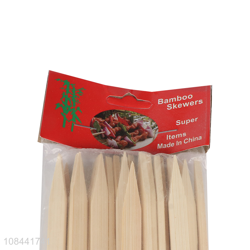 China factory 25pieces barbecue sticks bamboo sticks for sale