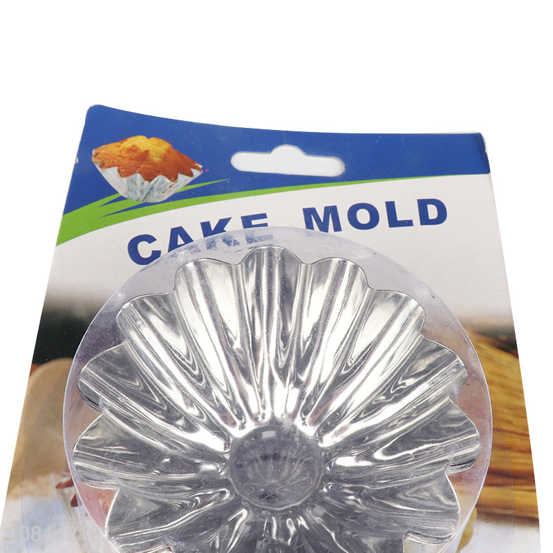 Yiwu wholesale aluminium foil cake mold cake cups set